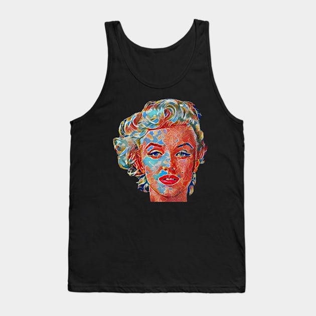 Marilyn Tank Top by zuzugraphics